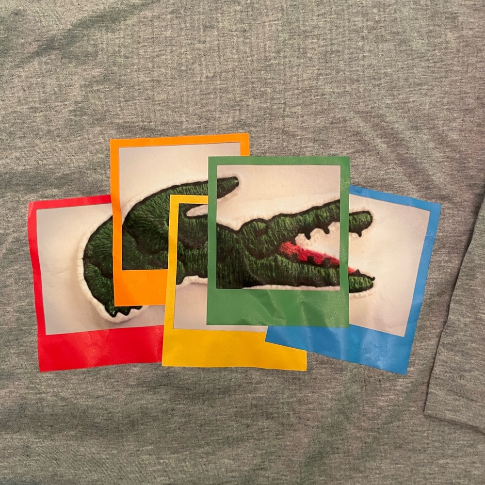 Men’s Lacoste Polaroid  tshirt XL.